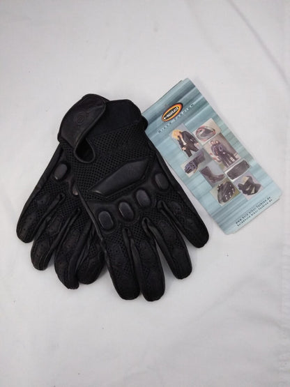New HELD Gloves / Air 2112 / Black / Leather and Mesh / Motorrad / Size: 7S
