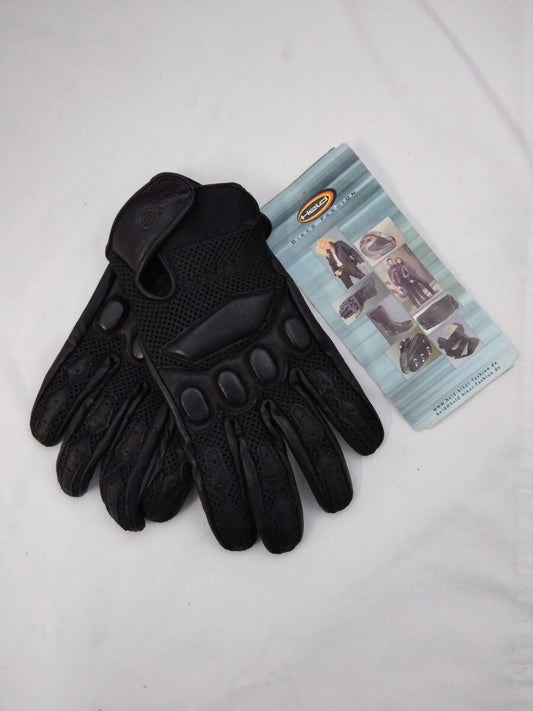 New HELD Gloves / Air 2112 / Black / Leather and Mesh / Motorrad / Size: 7S