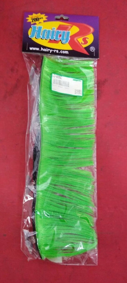 NEW Motorcycle Helmet Mohawk / Hairy-Rs / GREEN / 12-8992