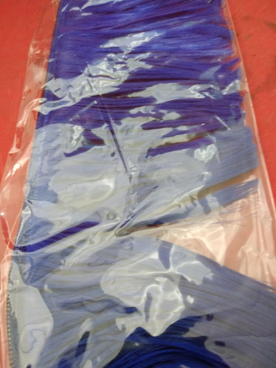 NEW Motorcycle Helmet Mohawk / Hairy-Rs / Royal Blue / 12-8989