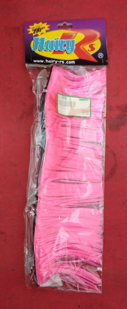 NEW Motorcycle Helmet Mohawk / Hairy-Rs / Hot Pink / 12-8991