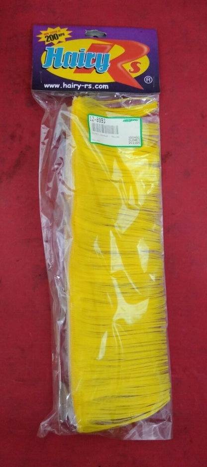 NEW Motorcycle Helmet Mohawk / Hairy-Rs / YELLOW / 12-8993
