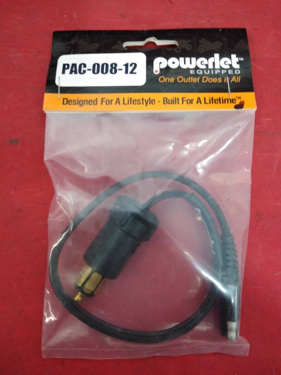 NEW Powerlet (PAC-008-12) BMW Motorcycle Charger Plug