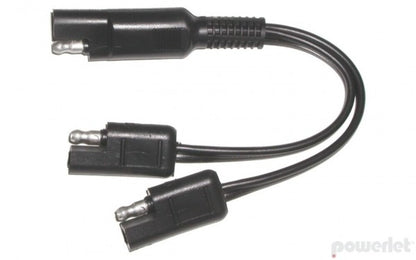 NEW Powerlet SAE Y Cable 2 Port Cable PAC-023
