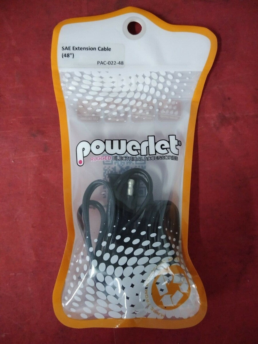 NEW Powerlet SAE 24" Extension Cable PAC-022-48