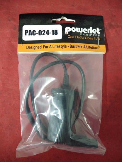 NEW Powerlet 12v Outlet to SAE Tender Adapter PAC-024-18