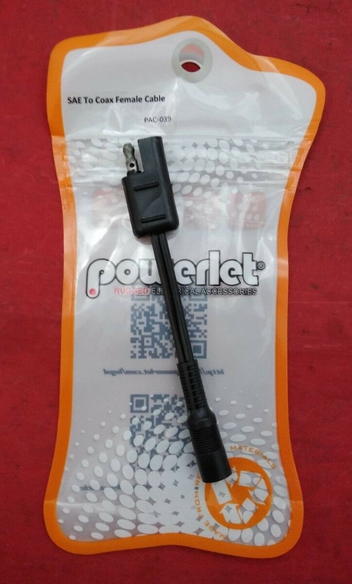 NEW Powerlet SAE To Coax Female Cable PAC-039