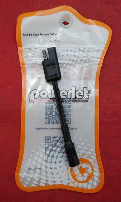 NEW Powerlet SAE To Coax Female Cable PAC-039