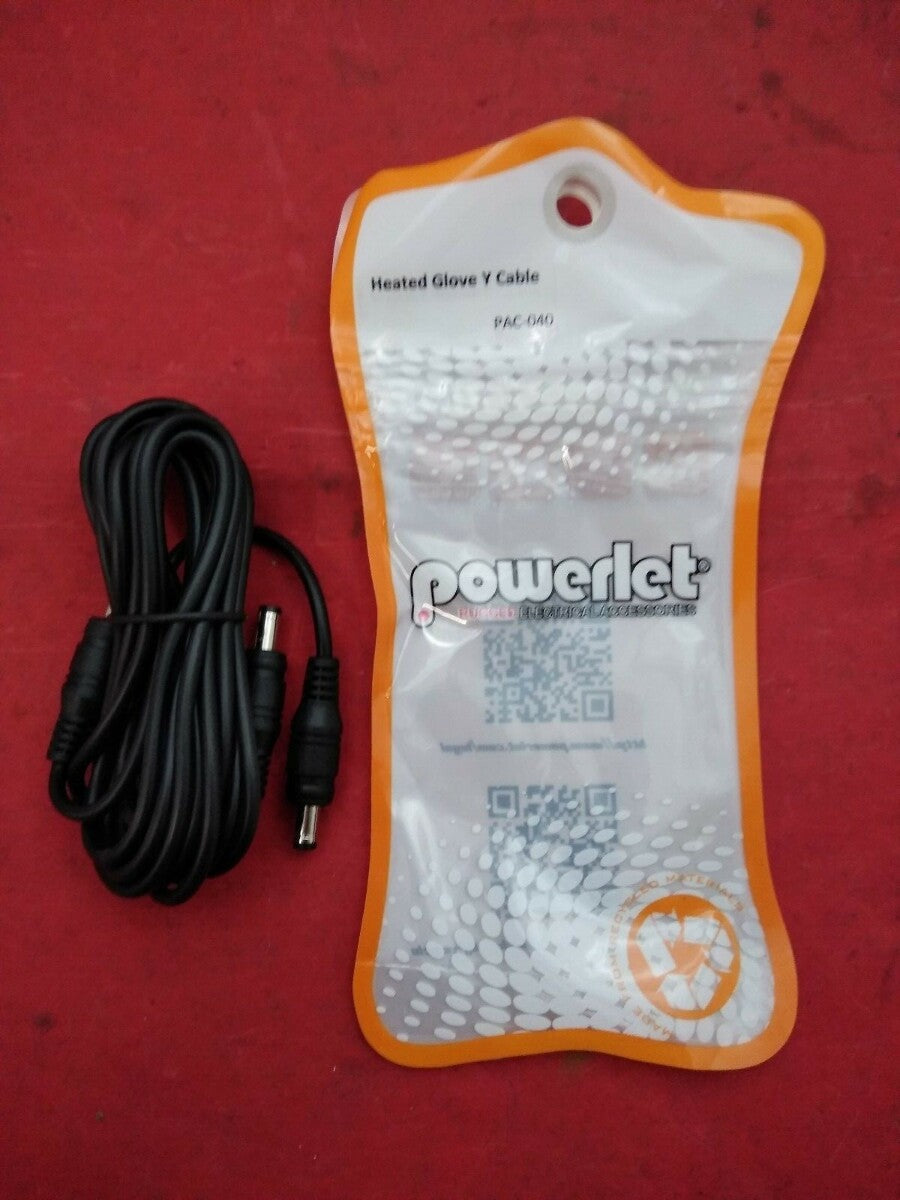NEW Powerlet Heated Glove Y Cable PAC-040