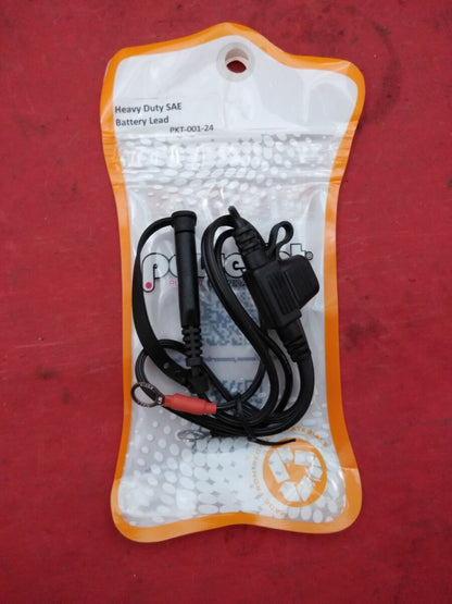 NEW Powerlet Motorcycle SAE Battery Lead Battery Harness 24" PKT-001-24