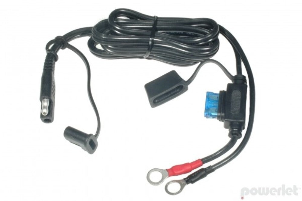 NEW Powerlet Motorcycle SAE Battery Lead Battery Harness 24" PKT-001-24