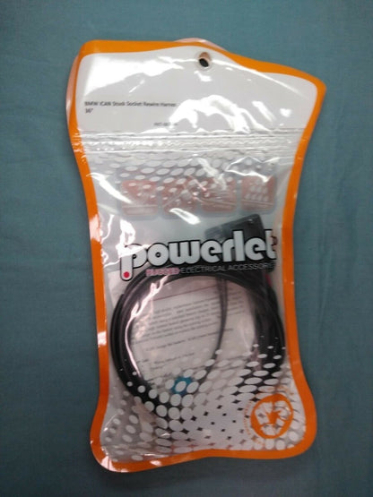 NEW Powerlet Motorcycle BMW iCAN Stock Socket Rewire Harness 36" PKT-067-36