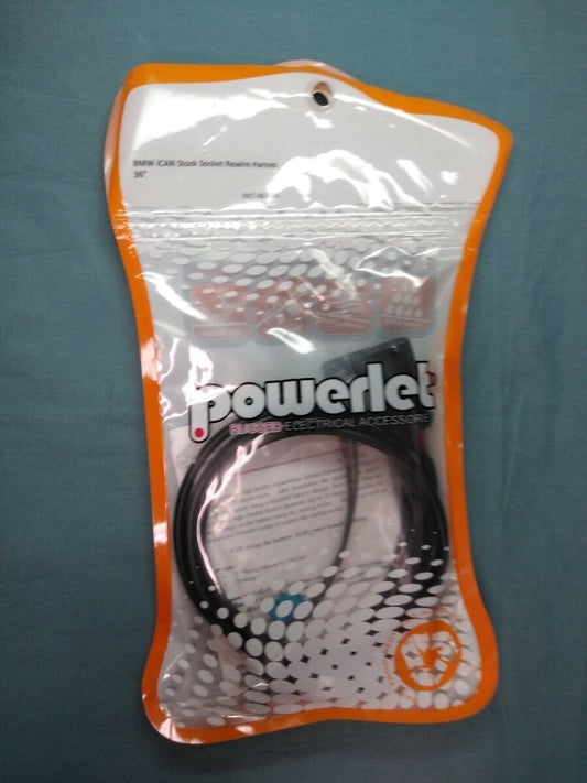 NEW Powerlet Motorcycle BMW iCAN Stock Socket Rewire Harness 36" PKT-067-36