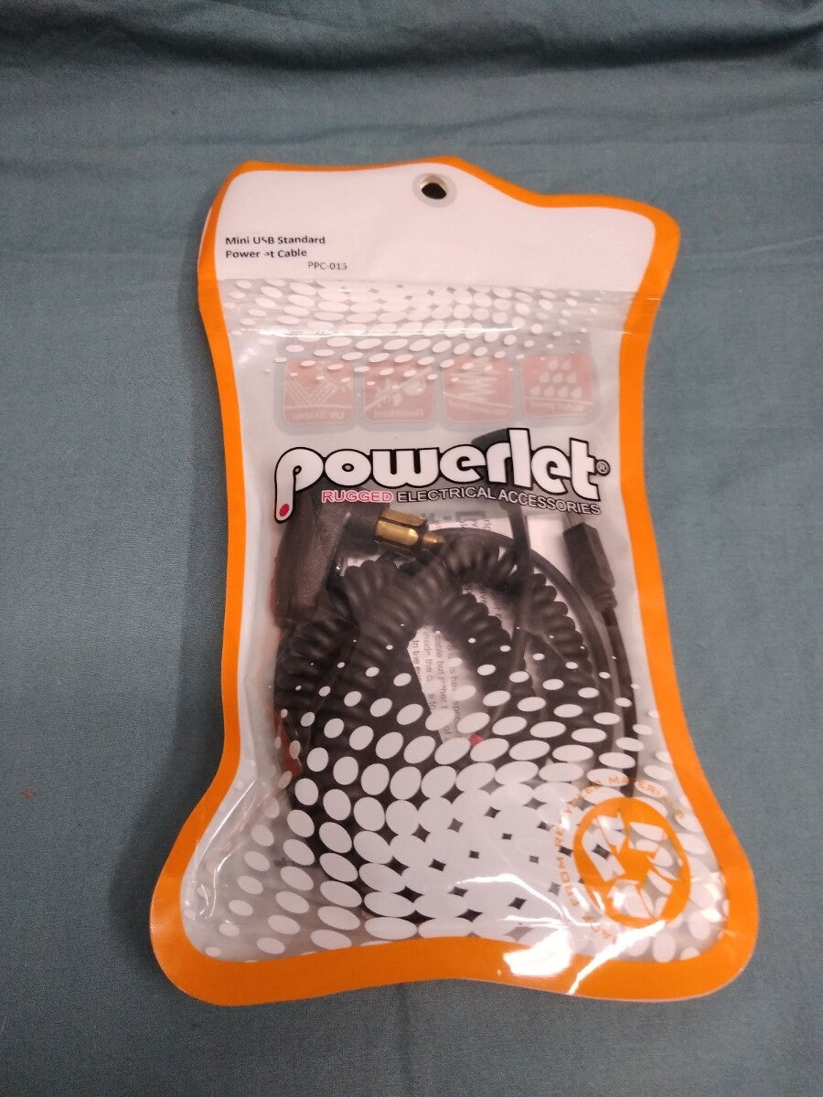 NEW Powerlet Motorcycle POWERLET MINI USB CABLE PPC-015