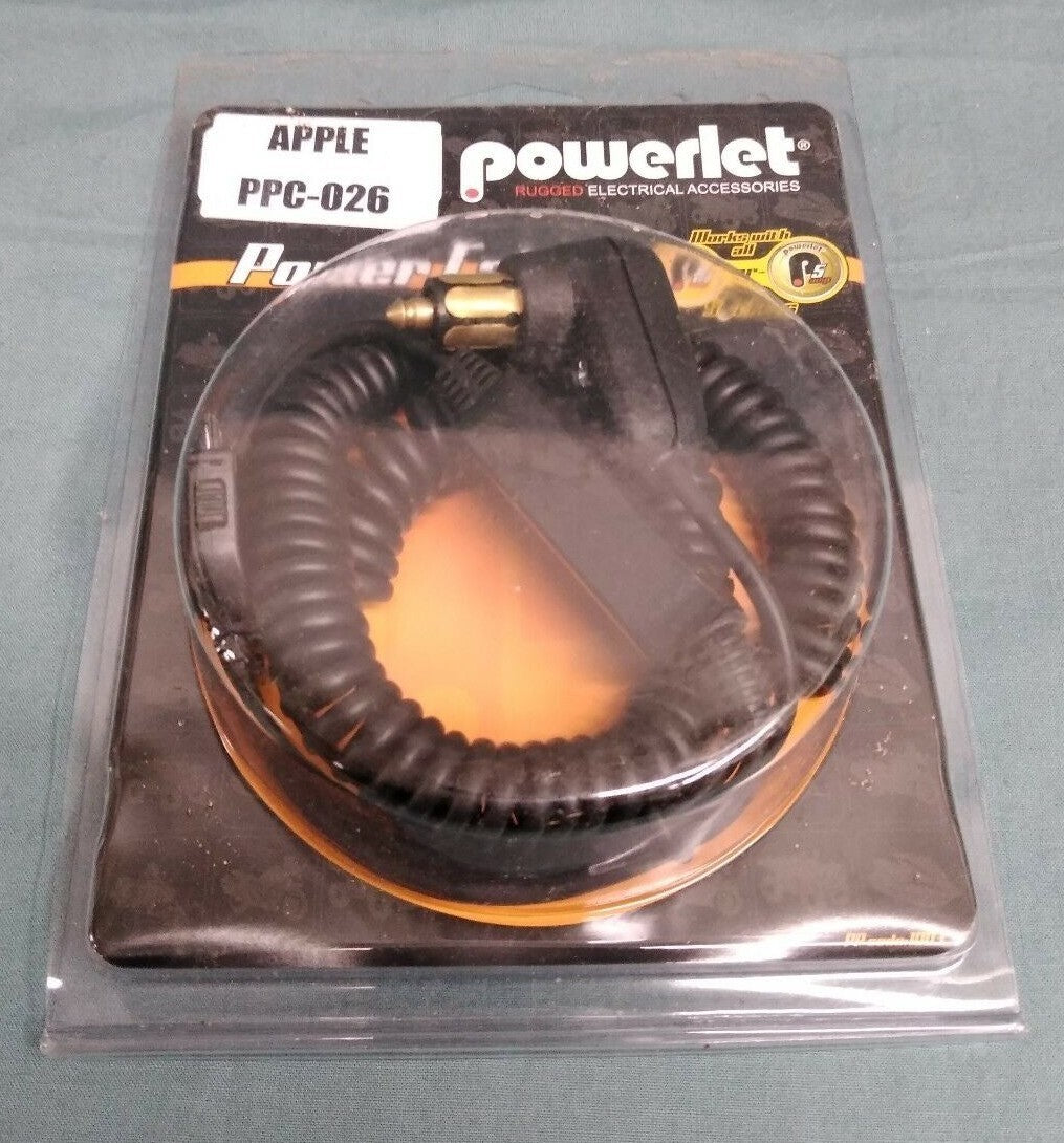 NEW POWERLET Plug Charger Apple 3G, 3GS, 4G Itouch SH Part# PPC-026