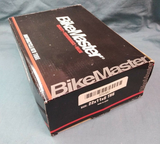 NEW BikeMaster Motorcycle Rubber Tubes 22x11x8 Valve Stem Type TR-6 370382