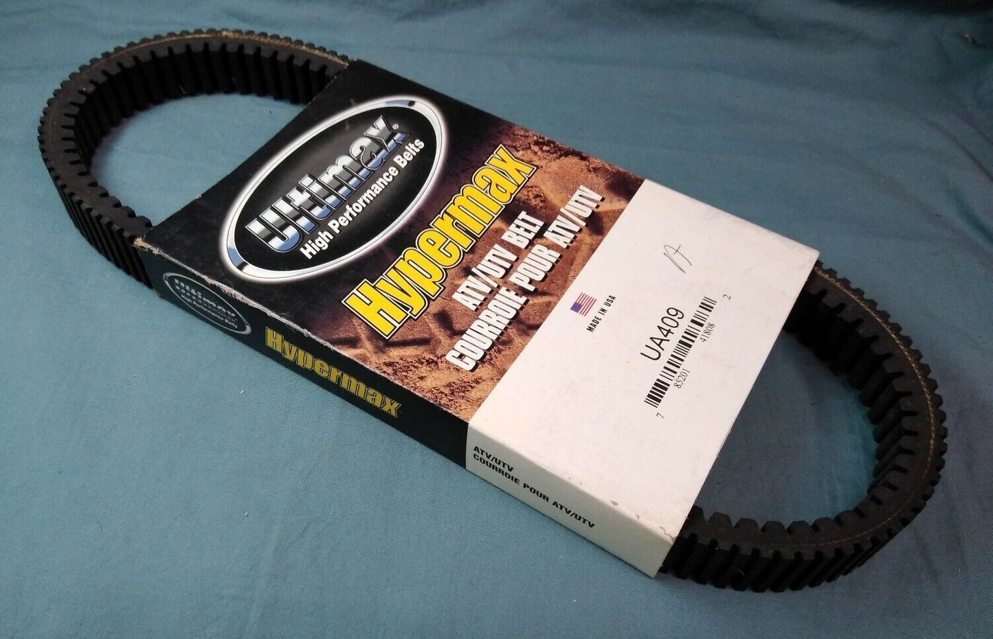 NEW Ultimax Hypermax Atv CARLISLE HYPERMAX DRIVE BELT UA409