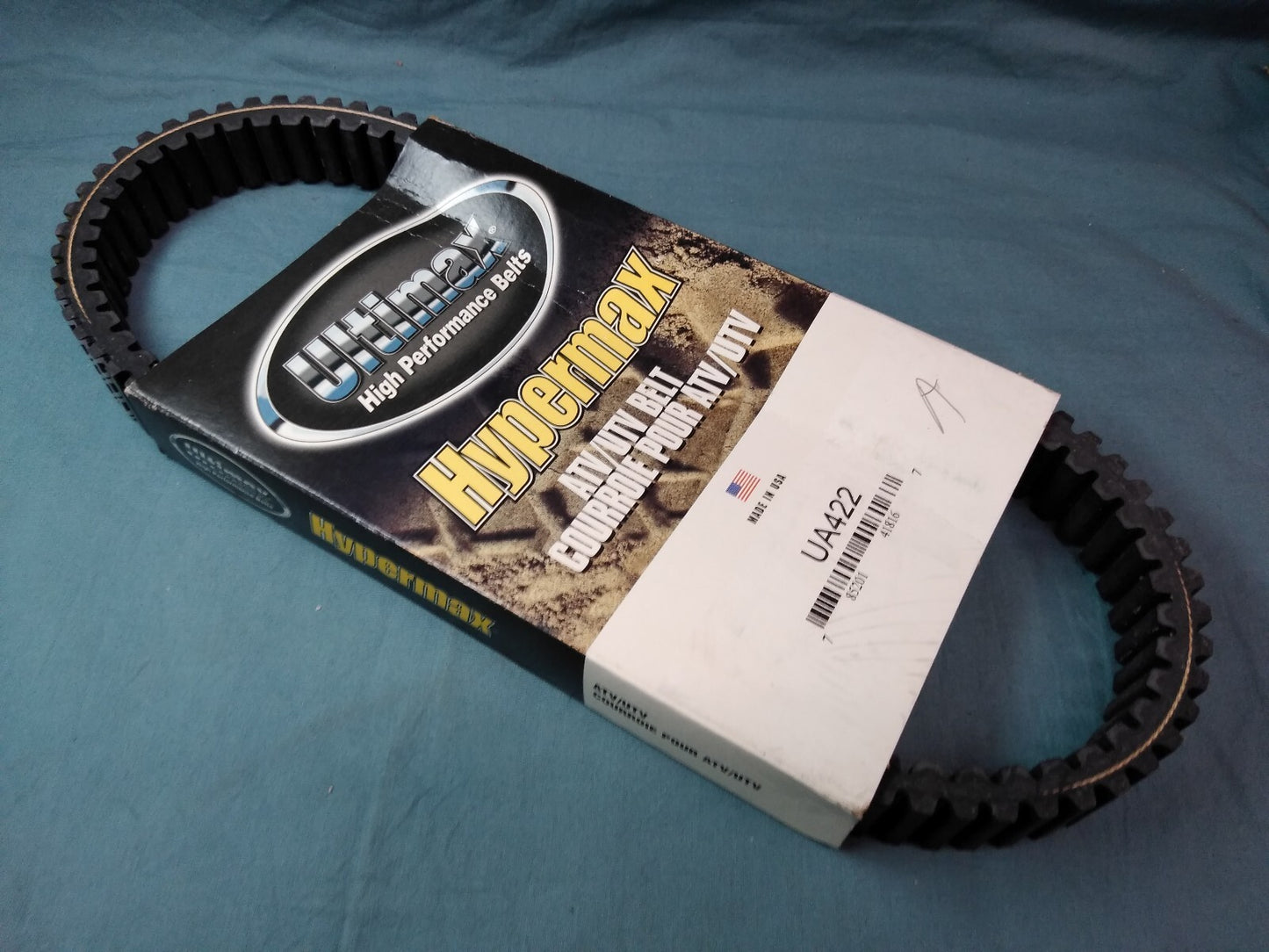 NEW Ultimax Hypermax Atv CARLISLE HYPERMAX DRIVE BELT UA422