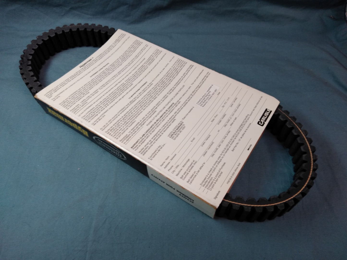 NEW Ultimax Hypermax Atv CARLISLE HYPERMAX DRIVE BELT UA422