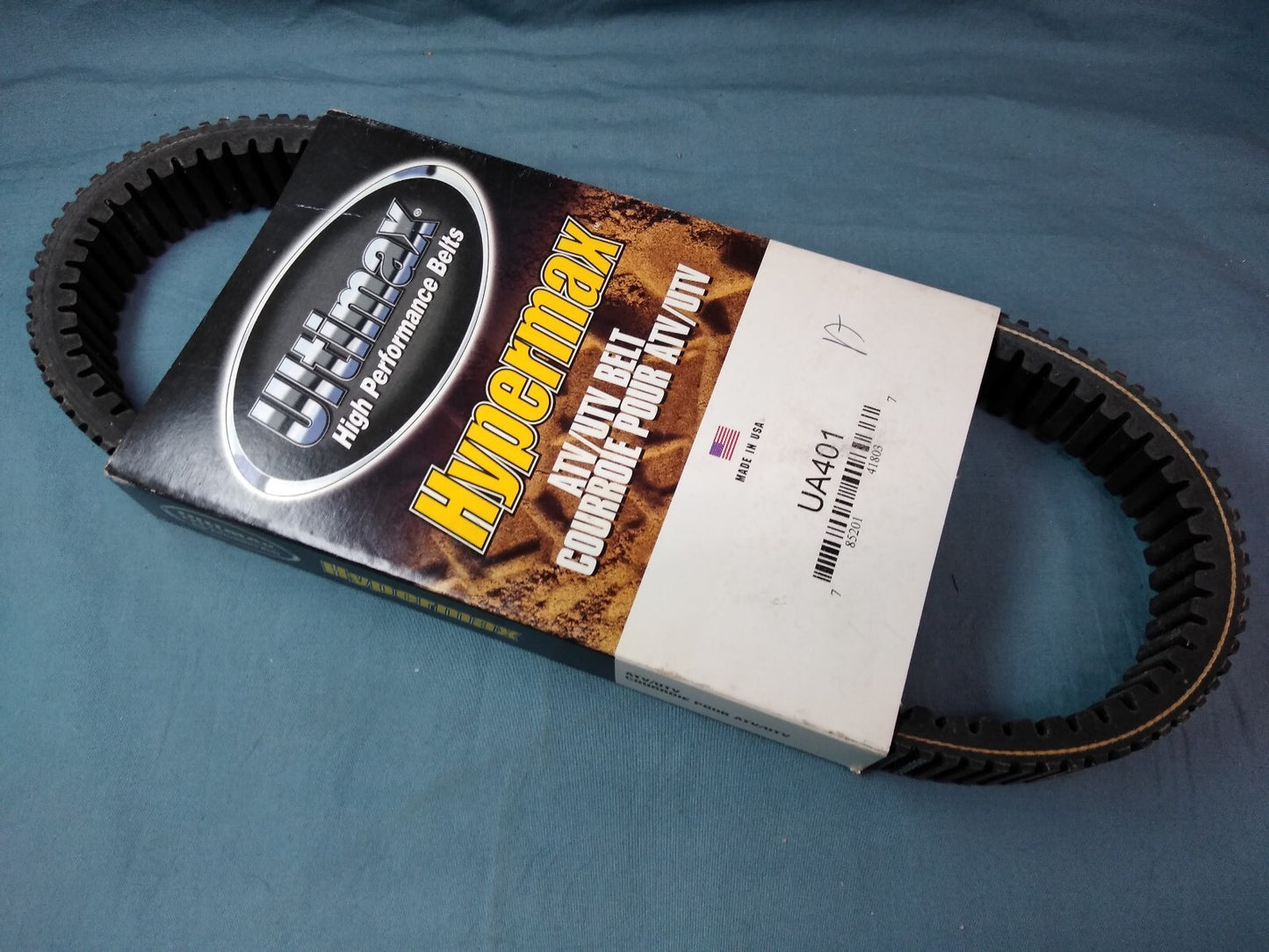 NEW Ultimax Hypermax Atv CARLISLE HYPERMAX DRIVE BELT UA401