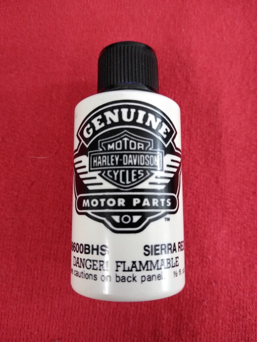 NEW Harley Davidson Touch Up Paint 1/2 fl oz. / 98600BHS Sierra Red