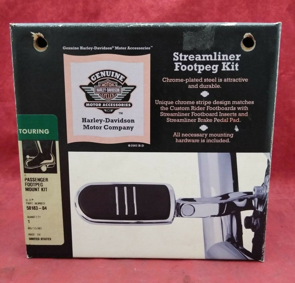 NEW Adjustable Footpeg Kit for Harley-Davidson Touring 50183-04