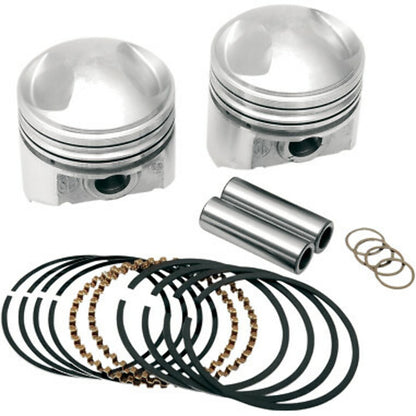 NEW KB PERFORMANCE HYPEREUTECTIC PISTON KIT DS-751208 / 060 41-79 FX/FL
