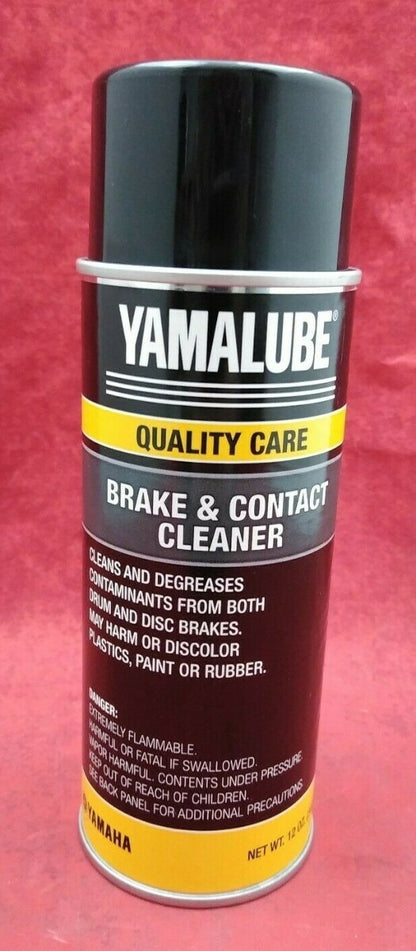 NEW Yamalube Quality Care Break & Contact Cleaner Spray 12oz. ACC-BRKCT-12-00