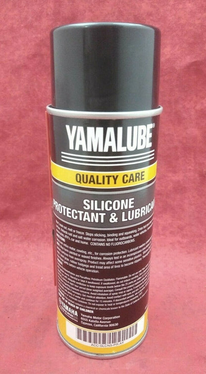 NEW Yamalube Quality Care Silicone Protectant & Lubricant 12.5oz ACC-SLCNS-PR-AY