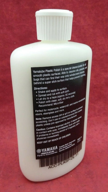 NEW Yamalube Quality Care Plastic Polish 8oz. ACC-PLASP-OL-11