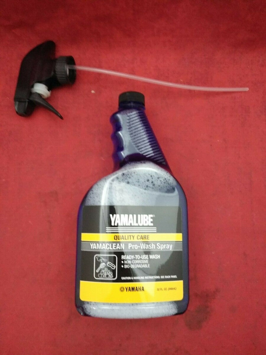 NEW Yamalube Yamaclean Pro-Wash Spray With Sprayer  32oz. ACC-TAMAC-PA-SP