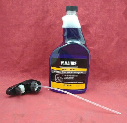NEW Yamalube Yamaclean Pro-Wash Spray With Sprayer  32oz. ACC-TAMAC-PA-SP