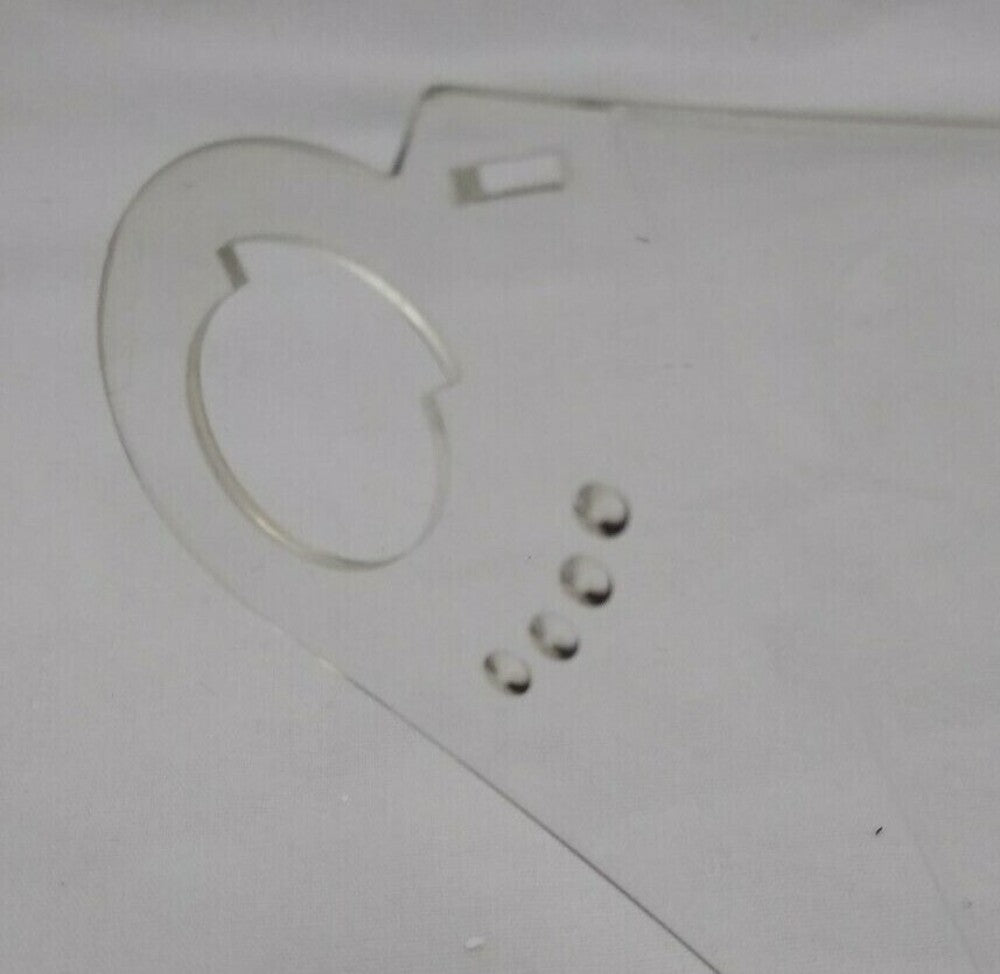 New Genuine Parts Motorcycle Face Shield Visor / Clear / 0922 / 5312244