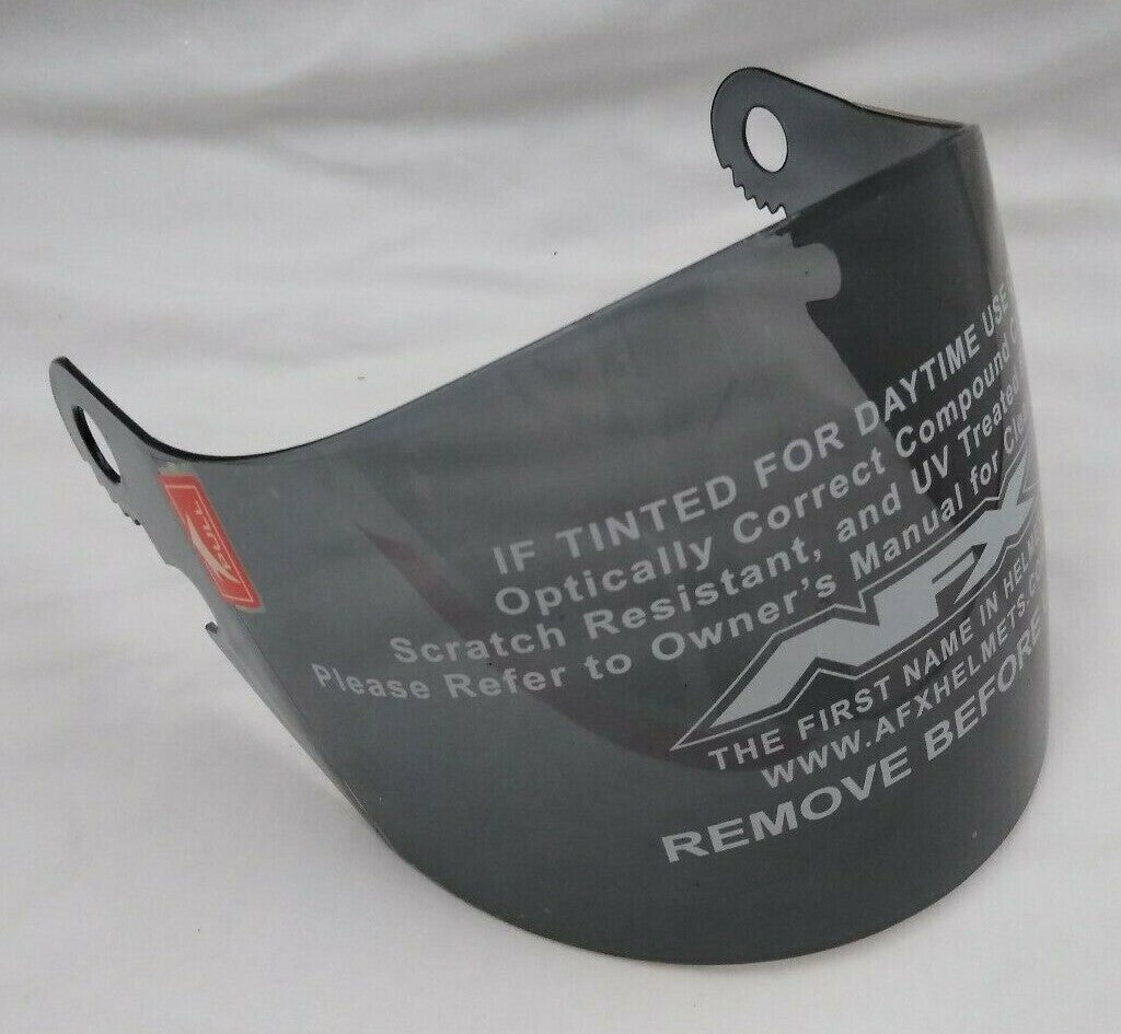 New AFX FX-50 Anti-Scratch Face Shield Visor / 0130-0397 / Dark Smoke