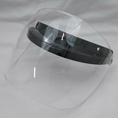 New ECHO 3 Snap Half Helmet Face Shield Visor / Hard Coated Clear / 02-205