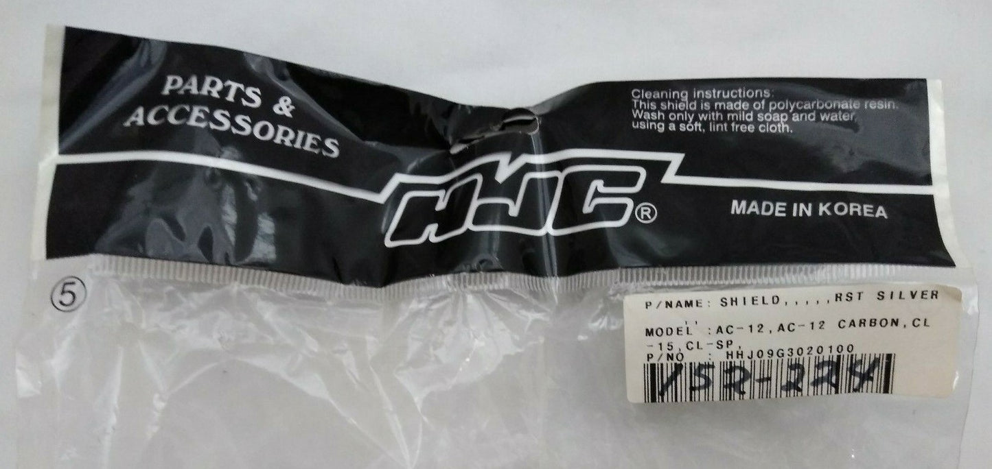 New HJC Face Shield Visor / Rust-Mirrored Silver / HHJ09G3020100
