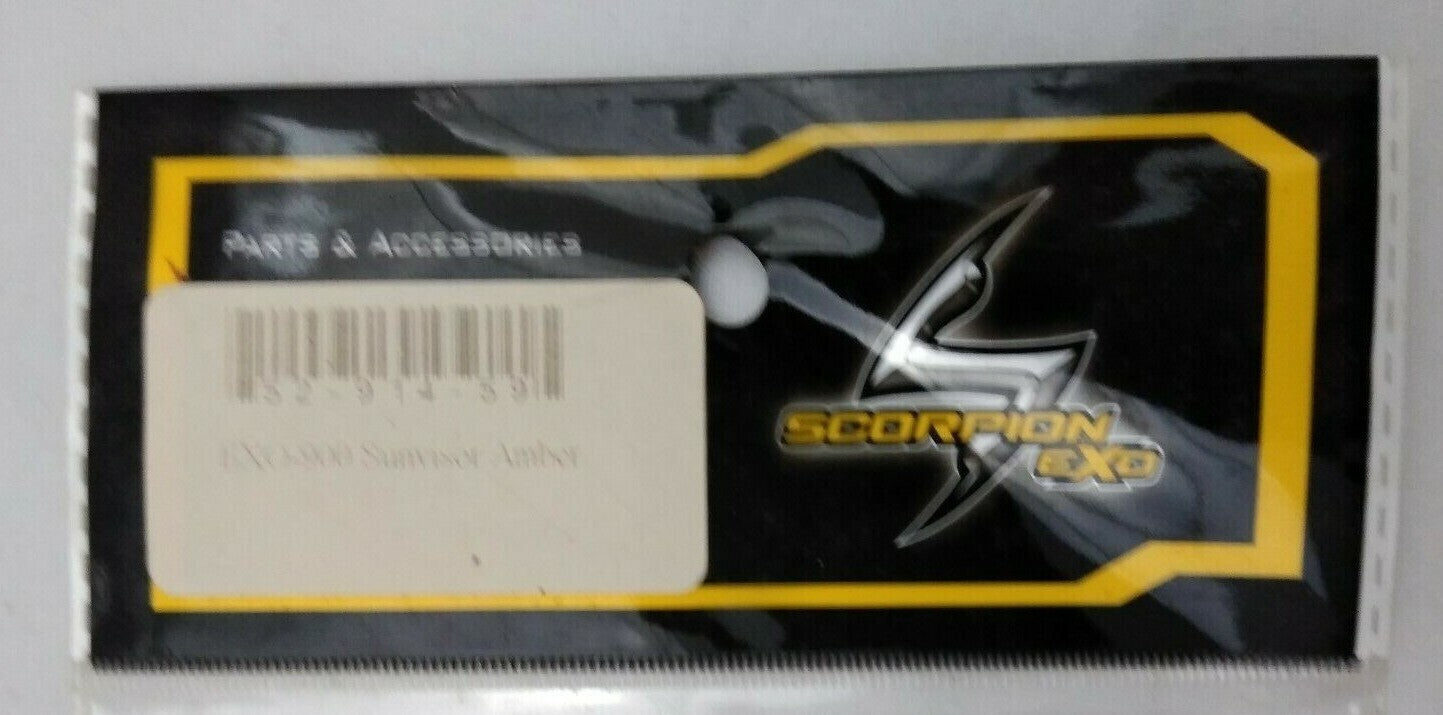 New Scorpion EXO Face Shield Visor / 52-914-59 / Amber / Fits: EXO-900