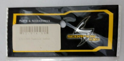 New Scorpion EXO Face Shield Visor / 52-914-59 / Amber / Fits: EXO-900
