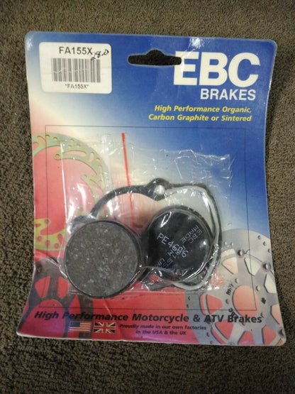 NEW EBC Brakes for Motorcycle / ATV / High Performance / Organic / FA155X