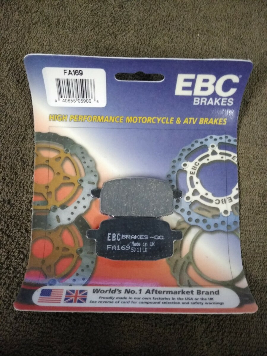 NEW EBC Brakes for Motorcycle / ATV / High Performance / Organic / FA169
