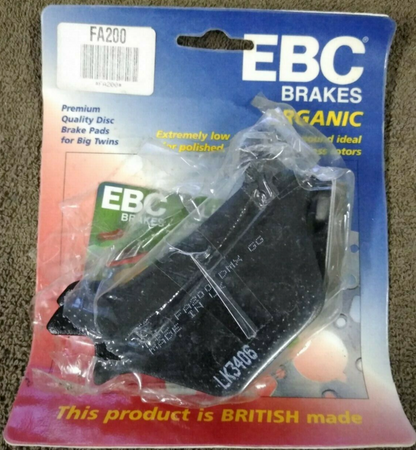 NEW EBC Brakes for Motorcycle / ATV / High Performance / Organic / FA200