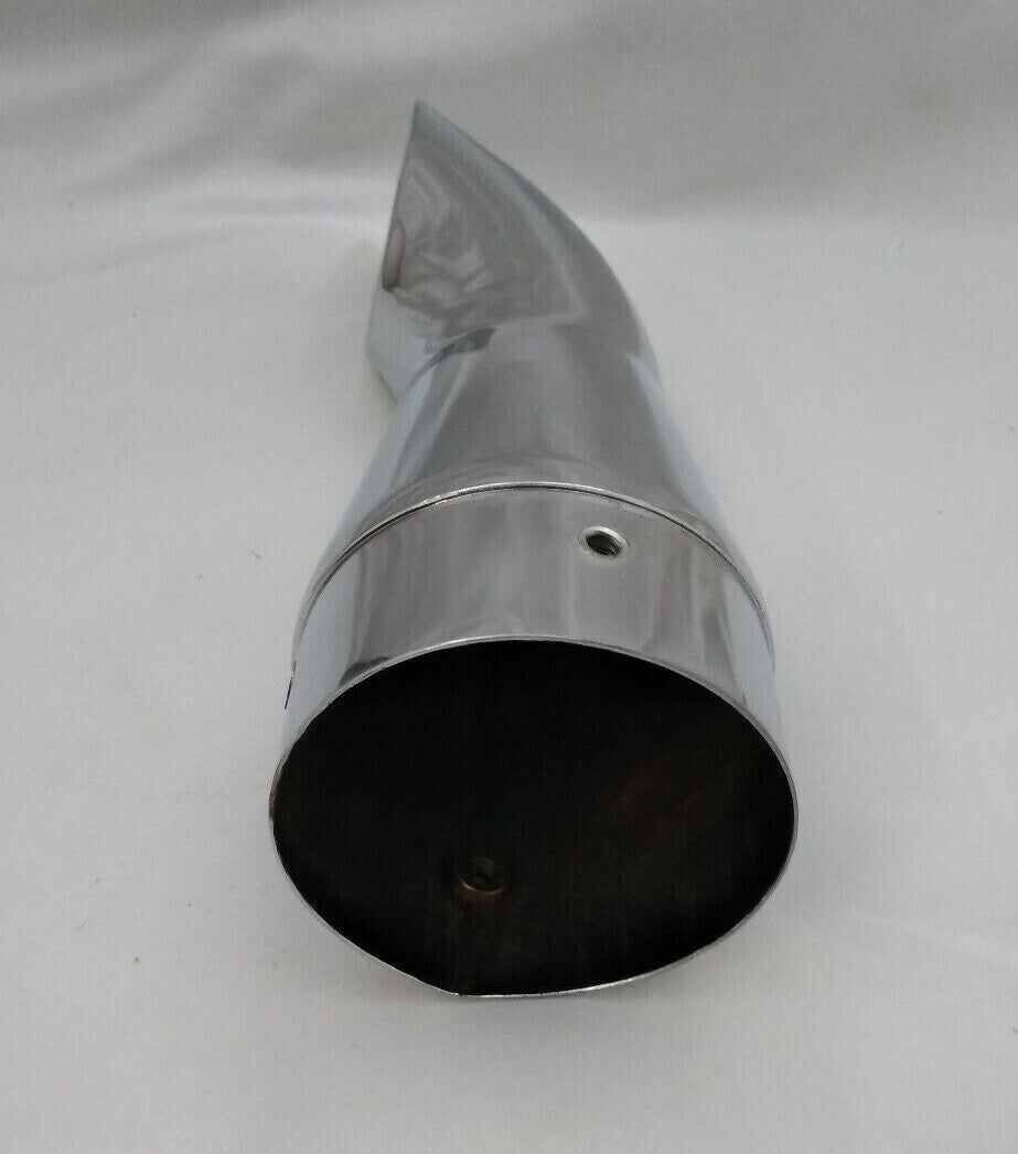 NEW SUPERTRAPP 308-3608 INTERNAL DISC SERIES END CAP / 8" TURNDOWN / CHROME