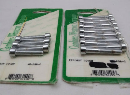 NEW Gardner-Westcott Primary Cover & Cam Side Cover Bolts / WD-PSB-C / 04-04-C