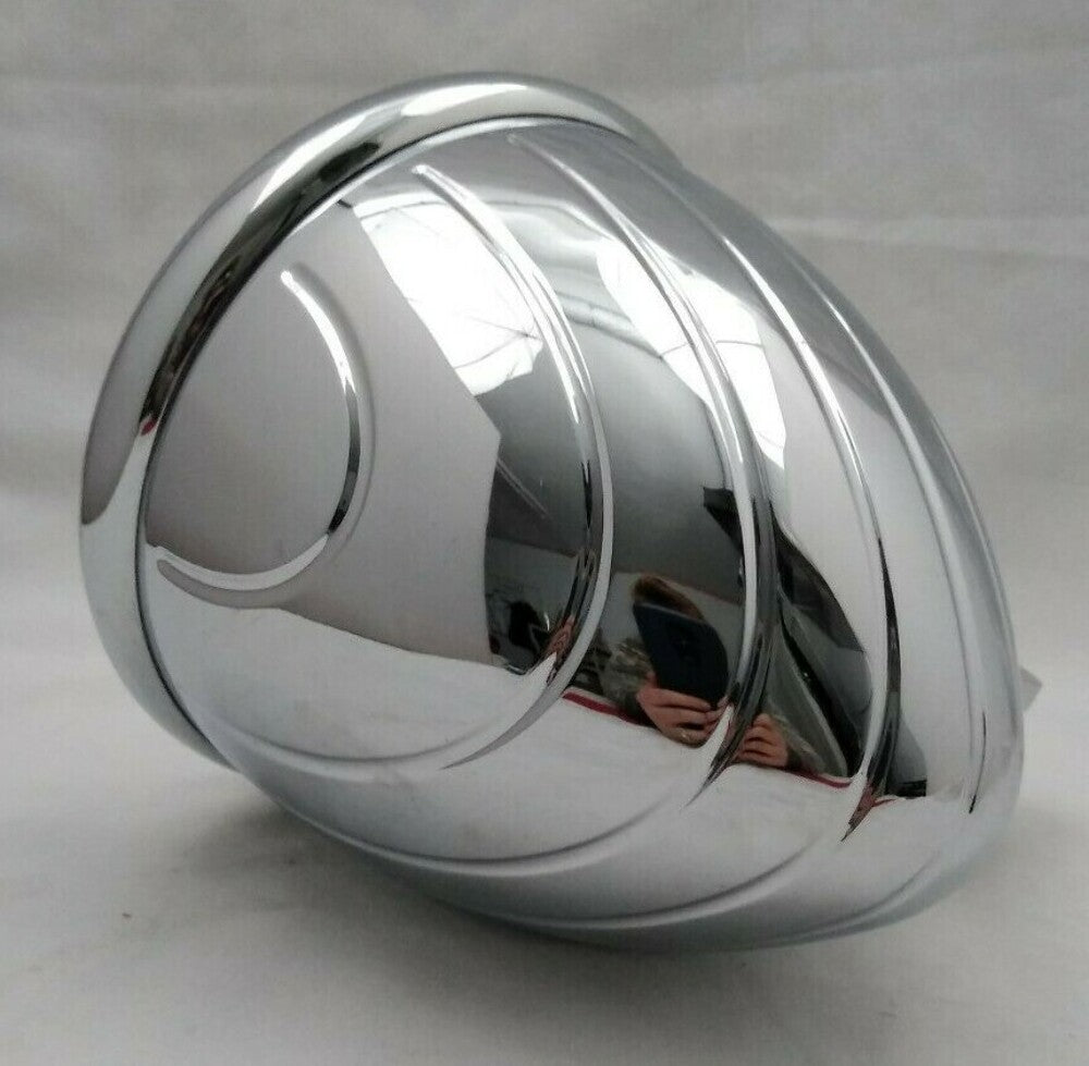 NEW Bailey Co. 5-3/4" Bottom Mount Headlight Bullet Billet Housing 12V 60-55w H4