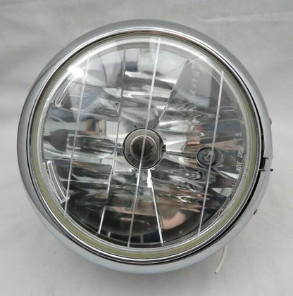 NEW Bailey Co 7" Headlight Assembly Free Form Reflector Clear PC Lens 12V 60-55W