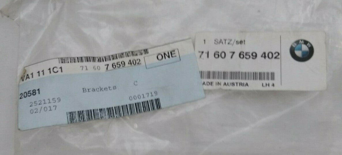 NEW Set of BMW Navigator Mounting Components / 71607659402