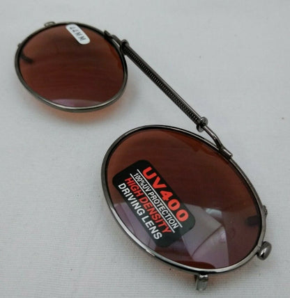 NEW DRIVING UV Eye Protection Clip on Sunglasses / 44MM / 09144