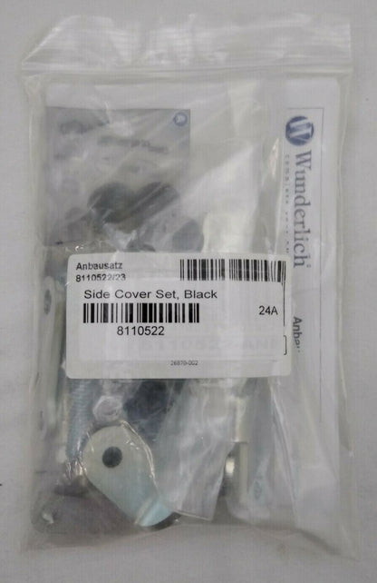 NEW BMW Motorcycle Side Cover Set / Black / 8110522