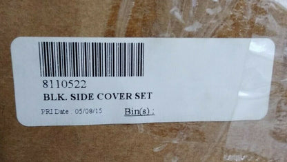 NEW BMW Motorcycle Side Cover Set / Black / 8110522