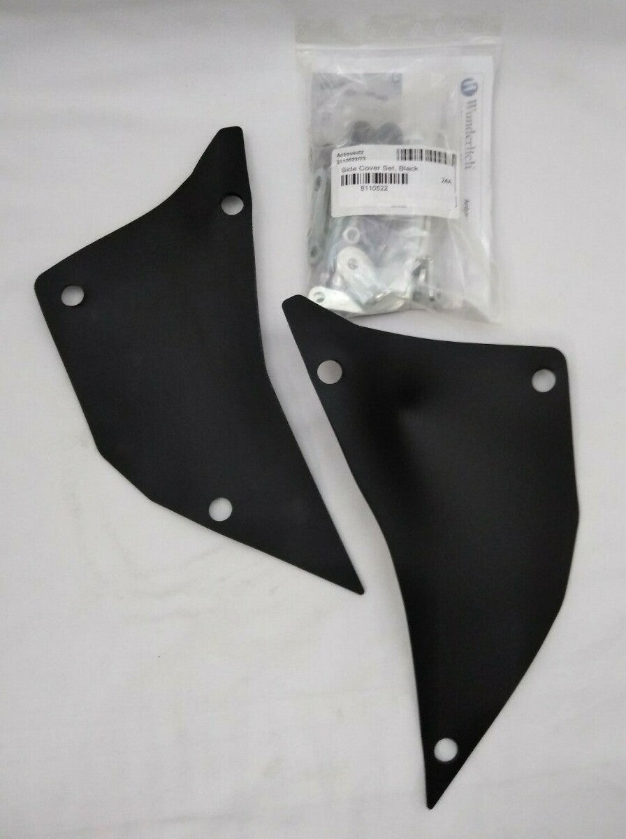 NEW BMW Motorcycle Side Cover Set / Black / 8110522
